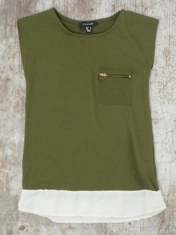 Áo Thun Nữ Atmosphere Knit Layer Top - SIZE 2