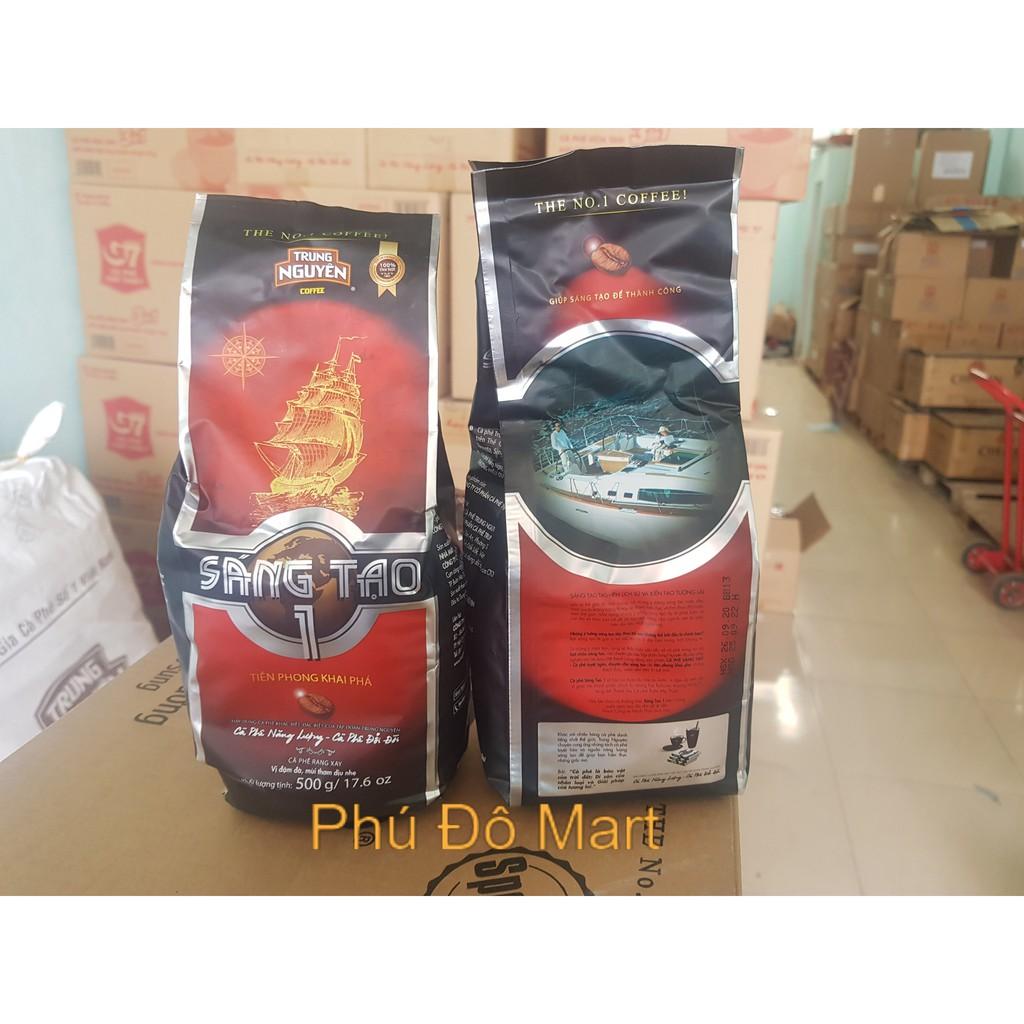 Cà Phê Rang Xay Trung Nguyên Sáng Tạo 1 _ Loại Gói 500g