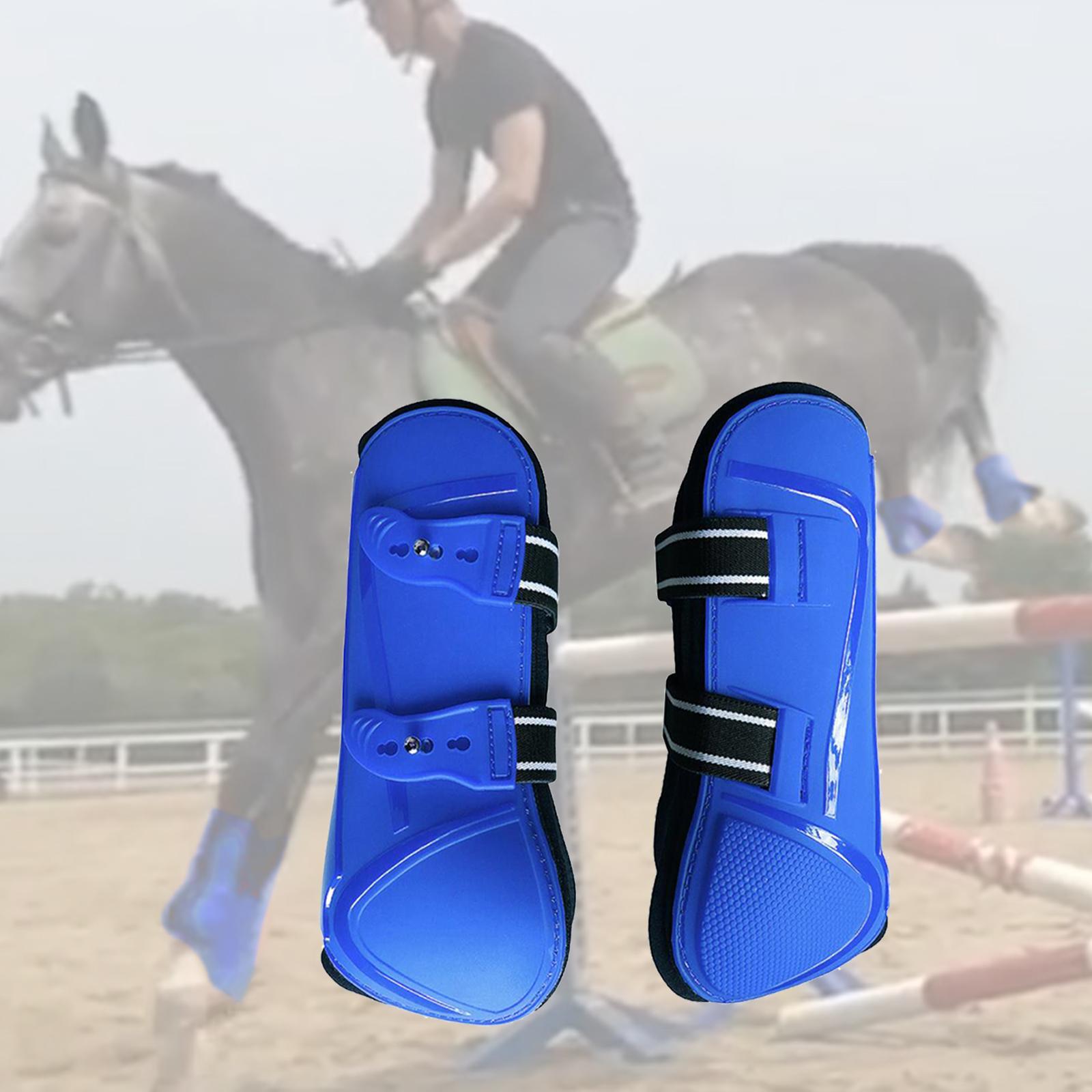 Horse Tendon Boots Legs Jumping Feet Guards Protection Wrap Boots Gear Front Leg