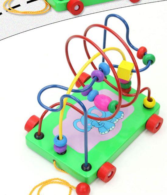 Combo 2 món đồ chơi gỗ thông minh dành cho bé từ 1-3 tuổi