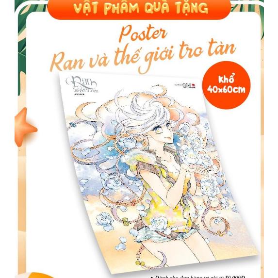 Poster Ran và Thế giới tro tàn - Lễ hội Việt Nam - Nhật Bản ở Đà Nẵng - NXB Kim Đồng