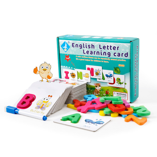 Đồ chơi ghép chữ English Letter Learning Card