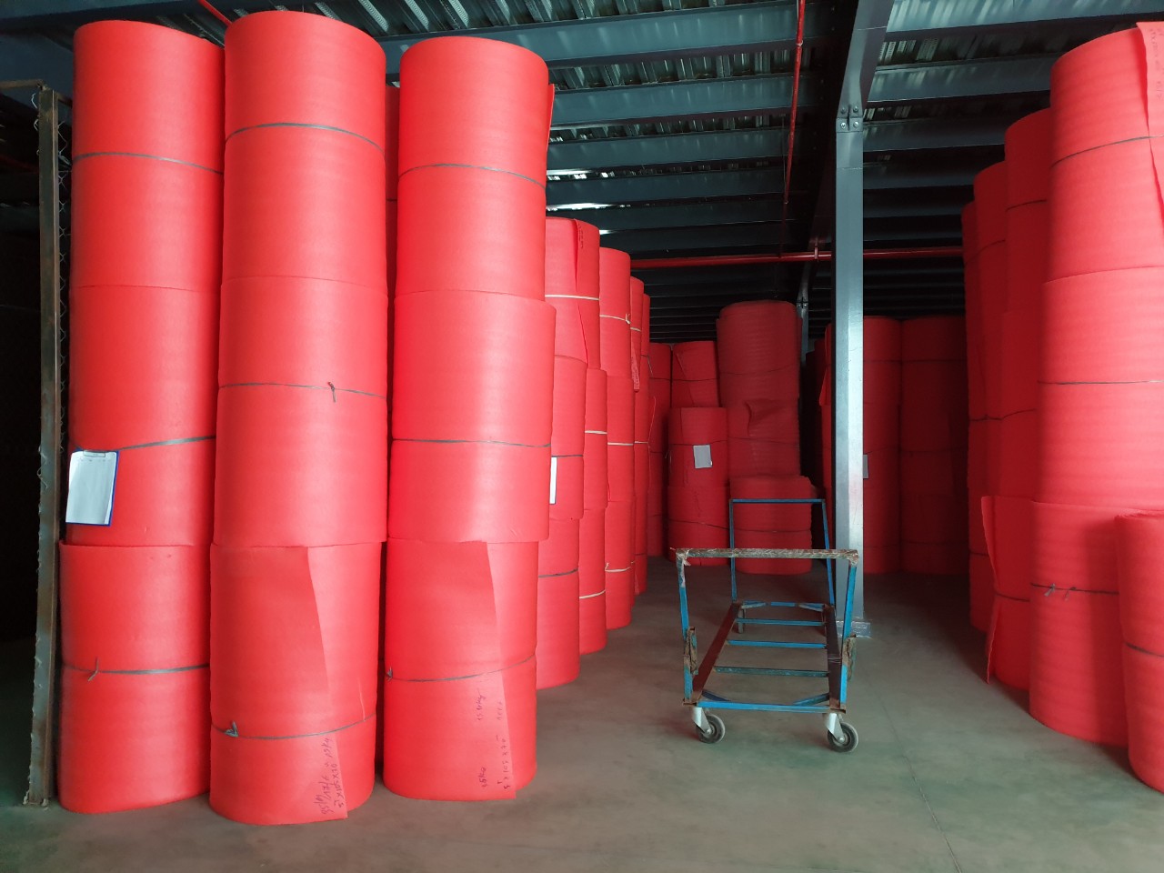 Xốp hơi bọc trái cây