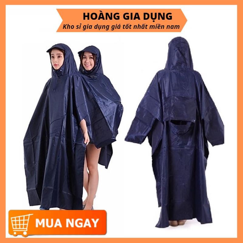 Áo Mưa 2 Người Vải Dù Siêu Bền _ Áo mưa 2 Đầu Chắc Chắn AM07