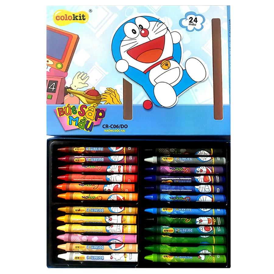 Bút sáp 24 màu CR-C06/DO