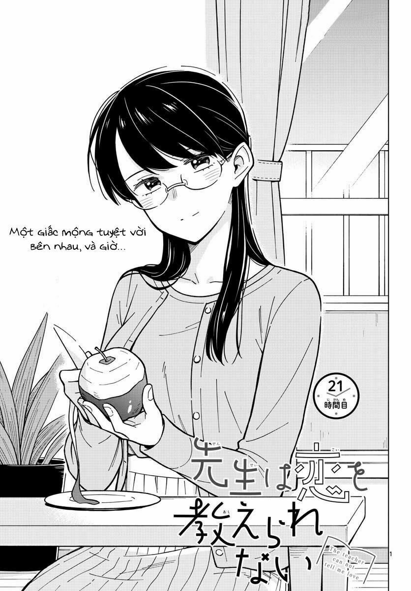 sensei wa koi o oshie rarenai chapter 21 1