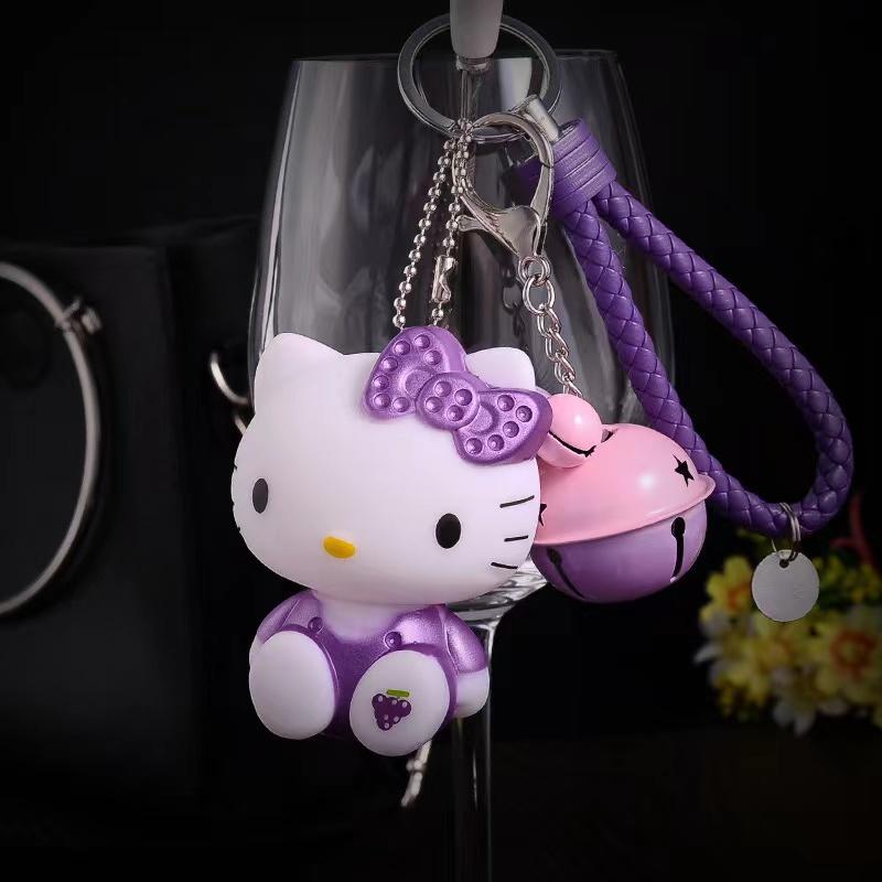 Móc Khóa Đôi HELLO KITTY_Móc Khóa DOREMON_Phụ Kiện Đeo Túi Xách Cao Cấp Hot Trend