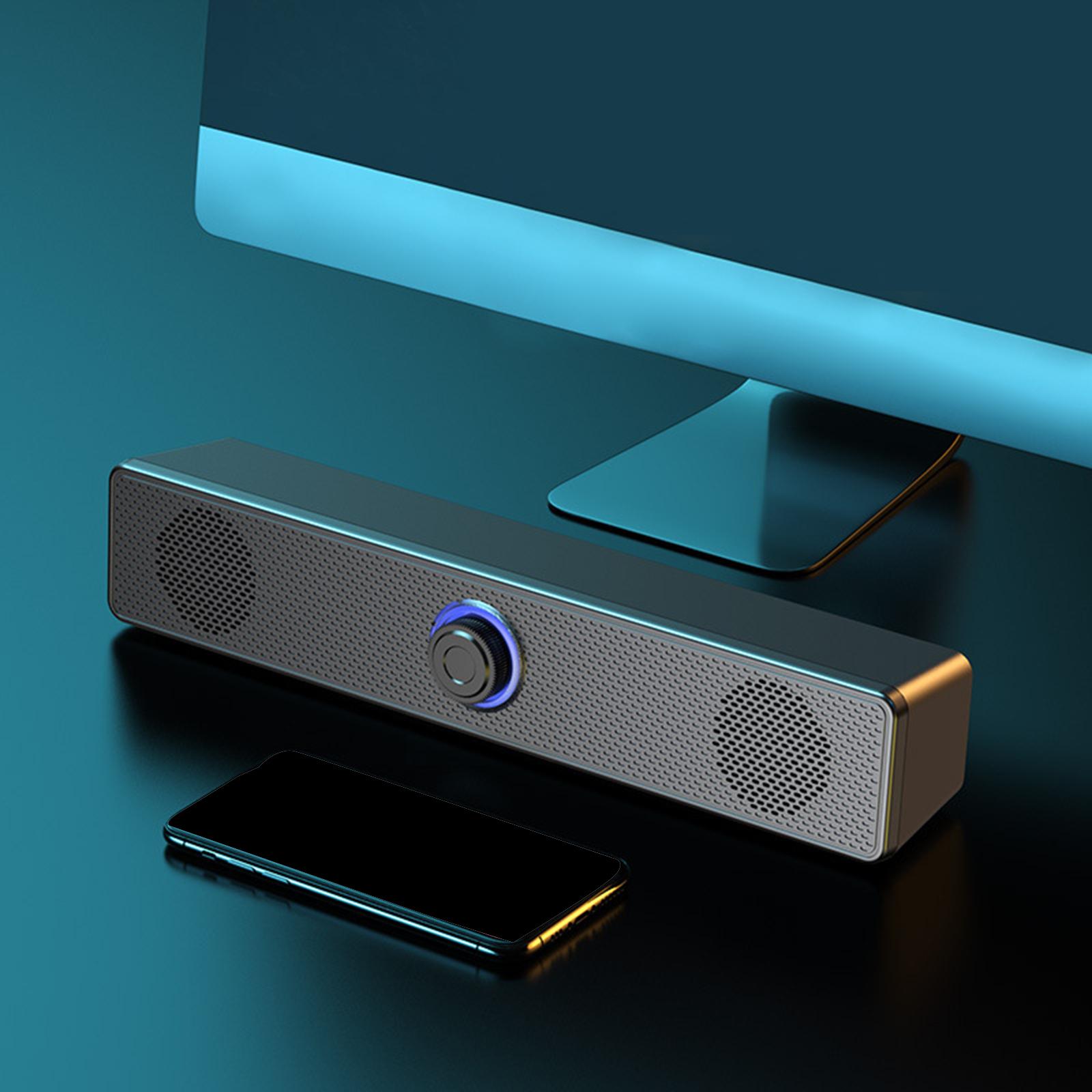 Portable Wireless Bluetooth Speaker Stereo Bass Sound AUX USB for TV PC