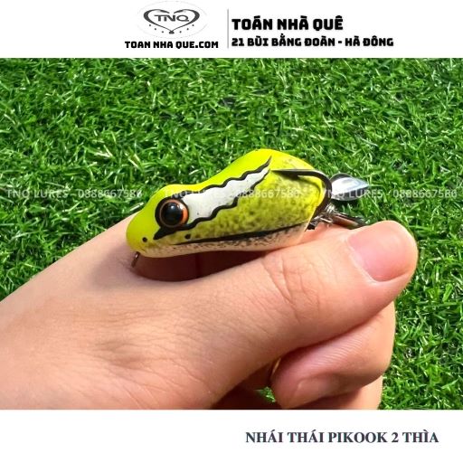 Nhái hơi sóc chuột Pikook Thái Lan - nổi 10.5G câu lóc TNQ LURES - Toán nhà quê giao màu ngẫu nhiên