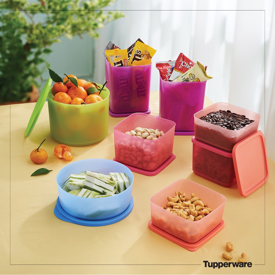 Bộ Trữ Khô &amp; Mát Tupperware Magic Set 8