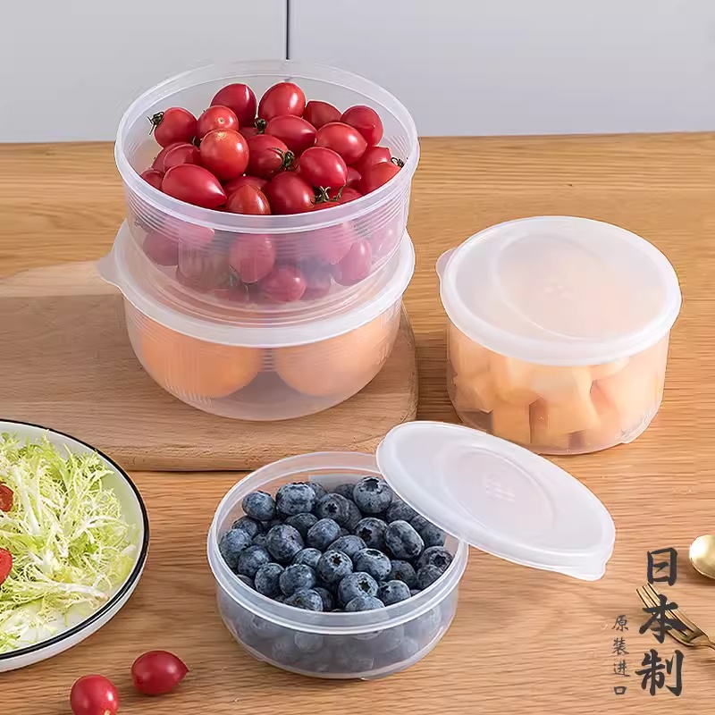 Hộp thực phẩm tròn Pack H 800ml - Hàng Nội Địa Nhật Bản