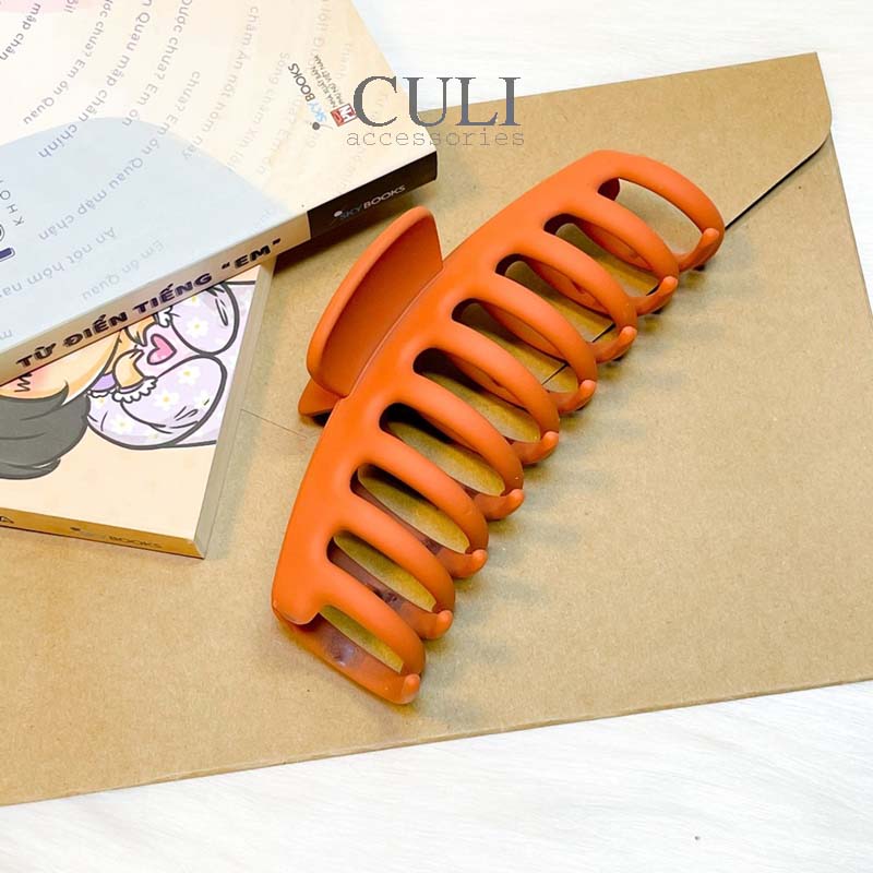 Kẹp tóc càng cua loại to, nhiều màu xinh xắn - Culi accessories