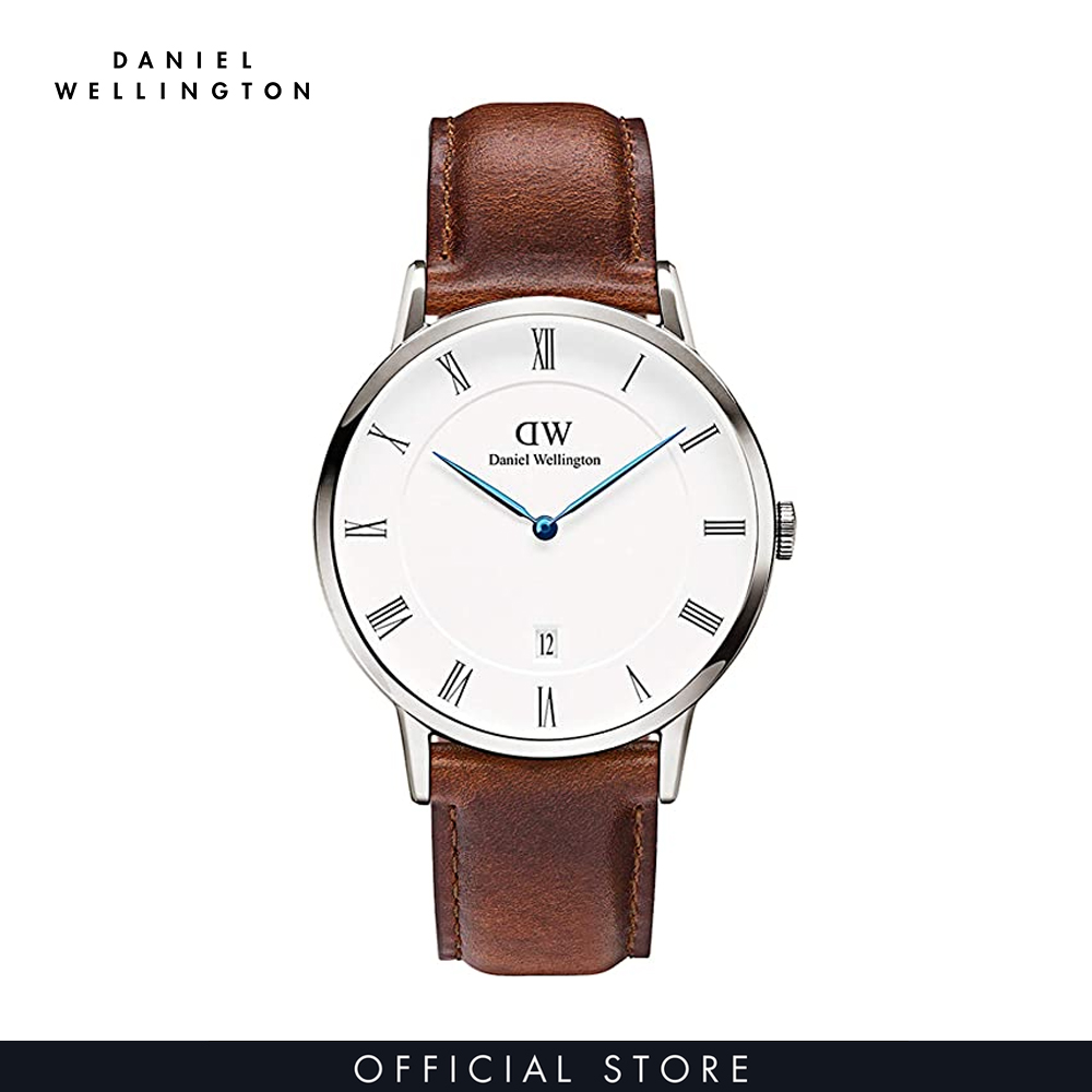 Đồng hồ Nam Daniel Wellington dây da - Dapper St Mawes 38mm DW00100087