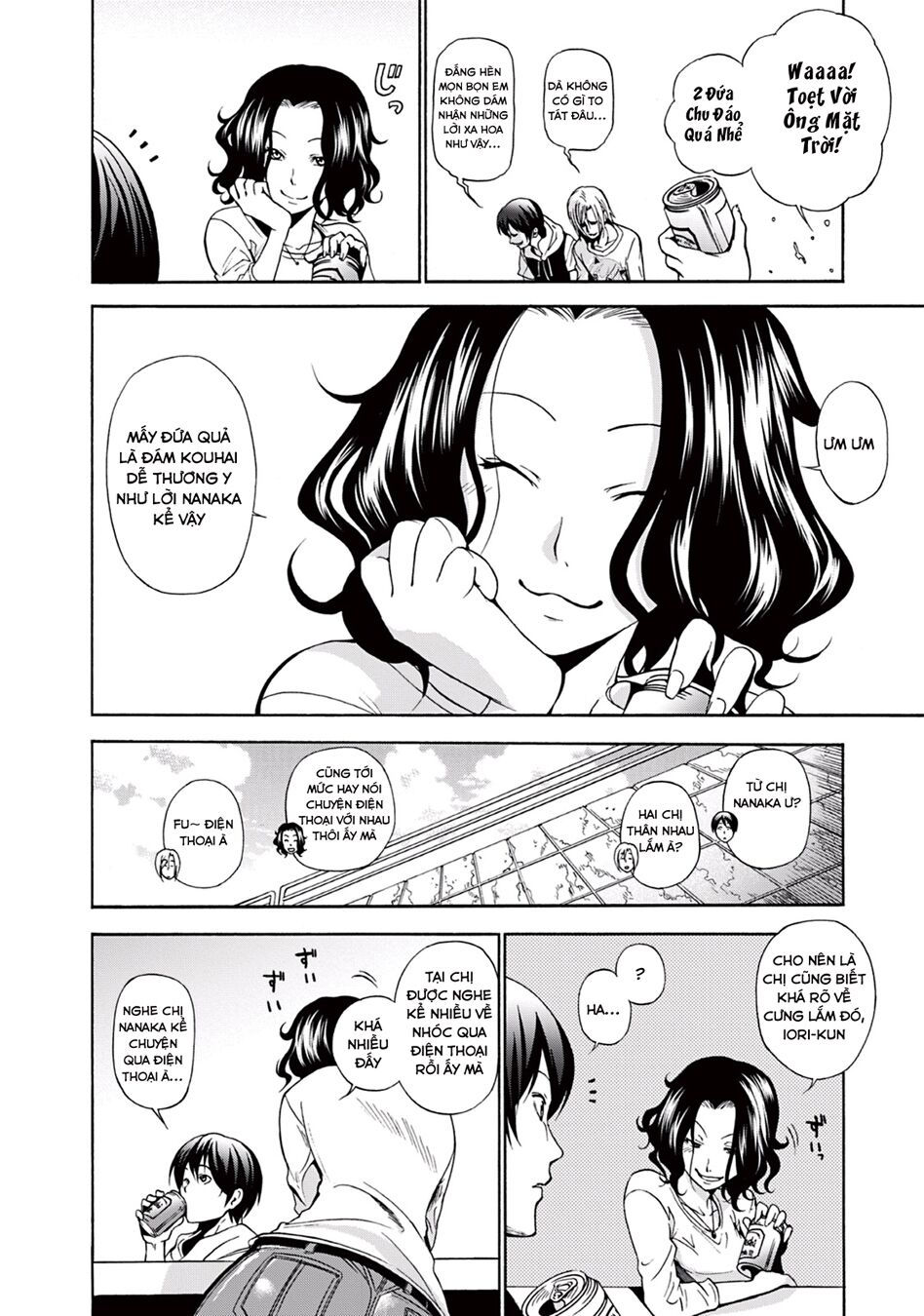 cô gái thích lặn - grand blue chapter 6 18