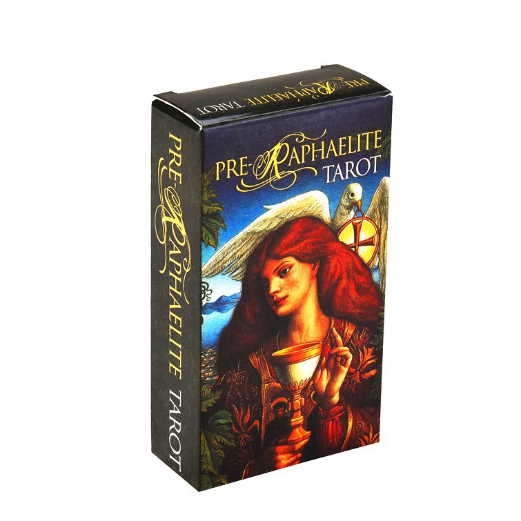 Combo Bộ Bài Bói Pre-Raphaelite Tarot Cao Cấp New và Túi Nhung Đựng Tarot và Khăn Trải Bàn Tarot