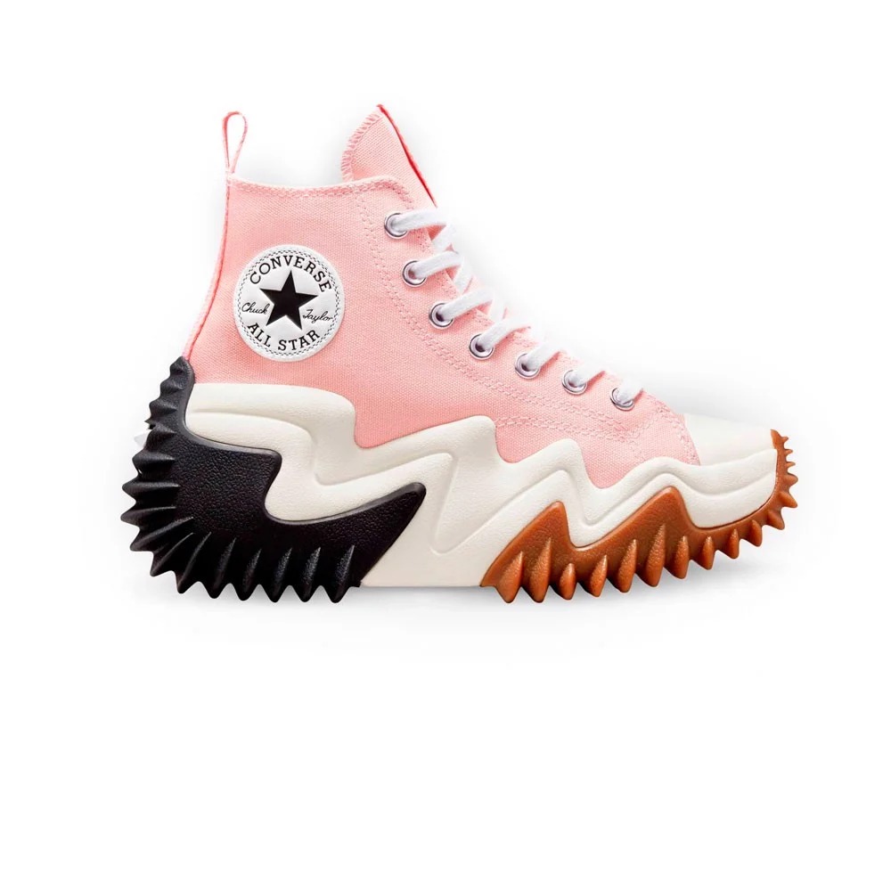 Giày Converse cao cổ đế độn nguyên khối màu hồng Run Star Motion High 'Storm Pink' - 172247C