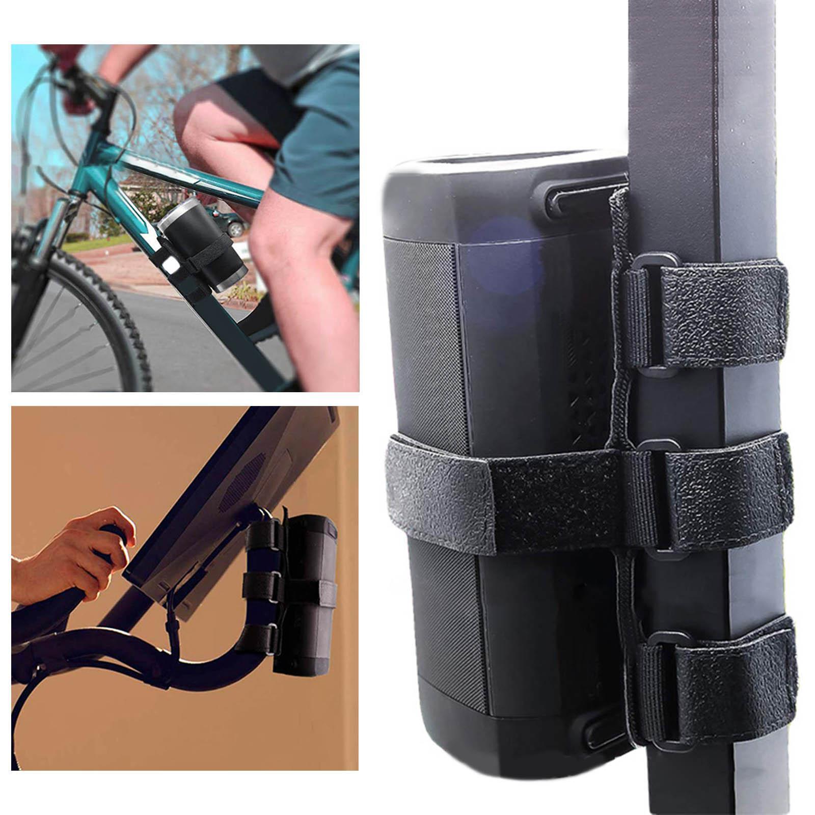 Bottle Holder with Strong Buckle Speaker Mount  Strap for Golf Cart