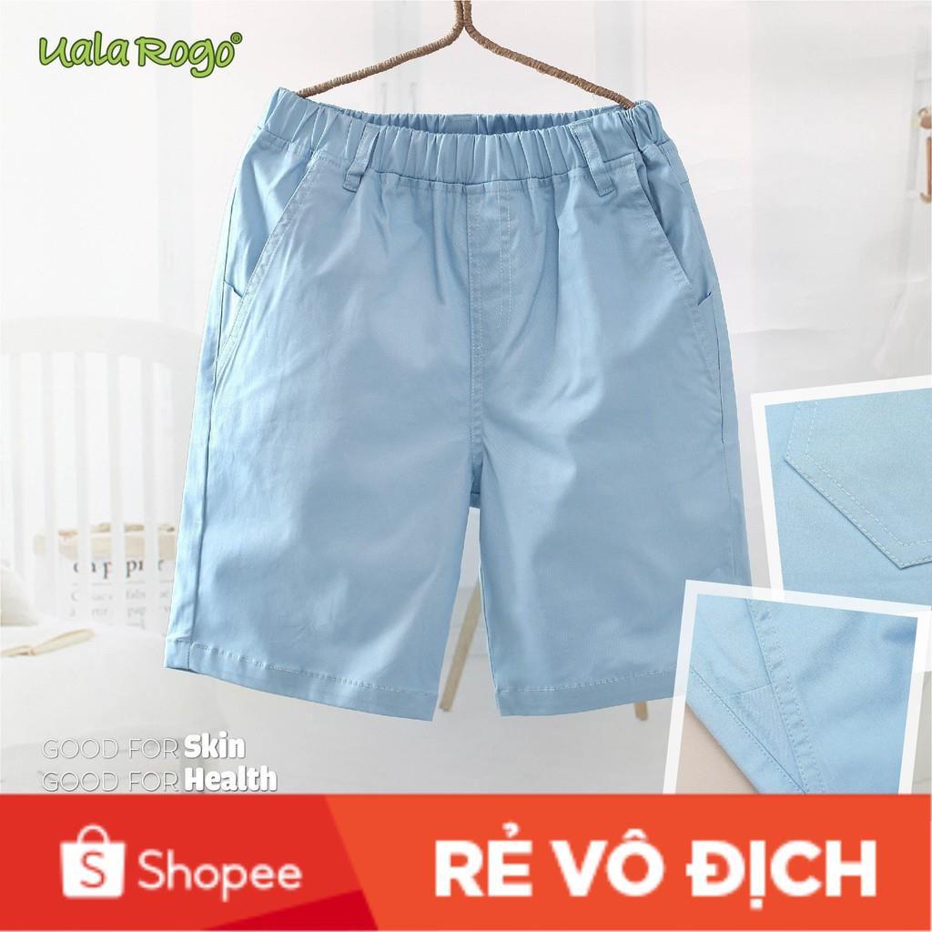 0012 Quần sooc nam kaki/ÁO vải mềm cotton organic Uala Rogo