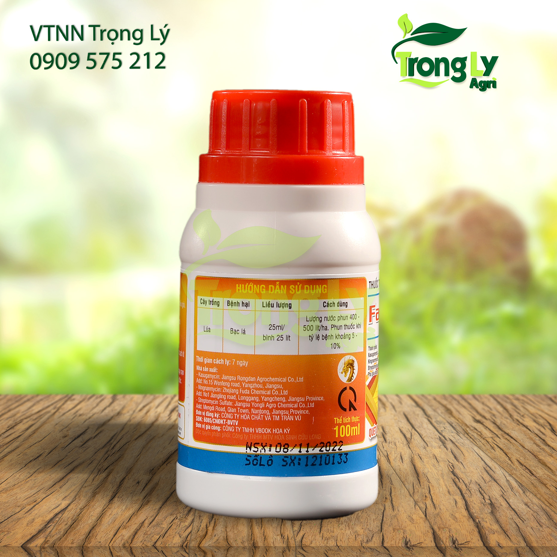 Famycin USA 150 SL - Trị thối nhũng do vi khuẩn trên cây ăn trái và rau màu