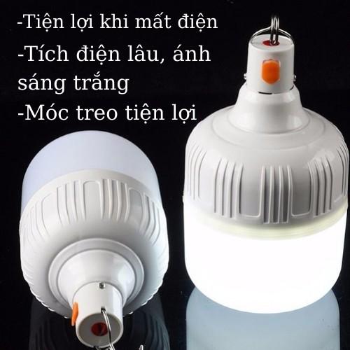 Bóng Đèn Tích Điện, Bóng Đèn Led Sạc Tích Điện Đa Năng Bi, ĐÈN DUY THẮNG