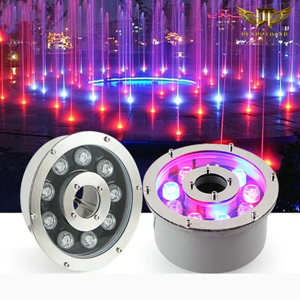 Đèn âm nước bánh xe cho thác nước ngoài trời RSV789 đài phun nước nhận ráp ánh sáng theo yêu cầu DDT - 24w