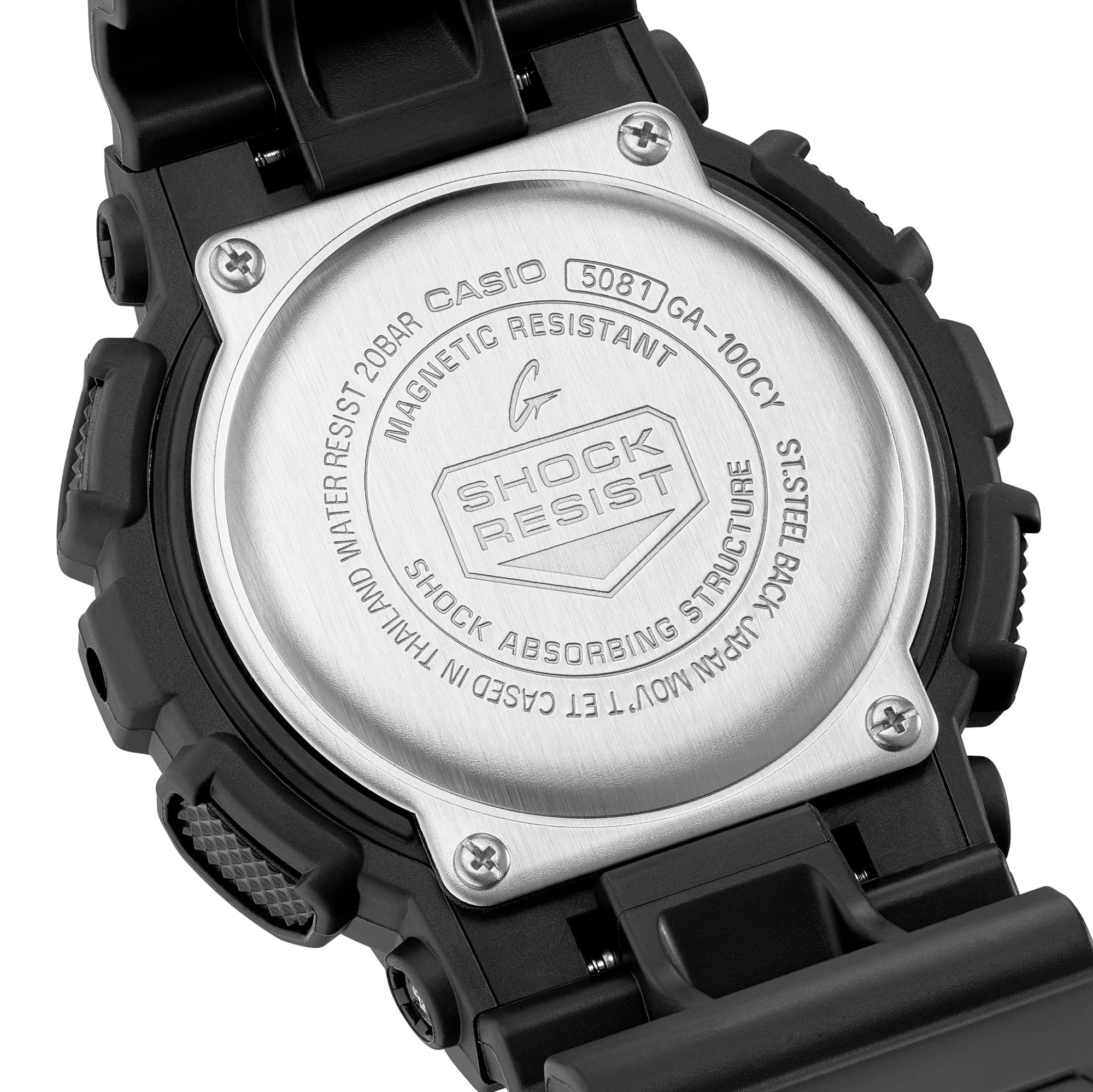 ĐỒNG HỒ CASIO G-SHOCK GA-100CY-1ADR CHÍNH HÃNG