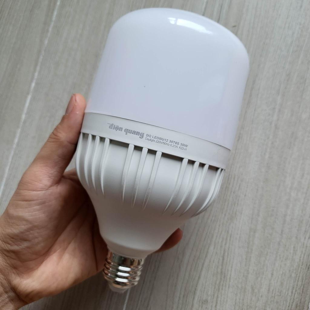 Đèn LED bulb công suất lớn Điện Quang ĐQ LEDBU12 bầu kín - công suất 20W/30W/40W - ánh sáng trắng/vàng