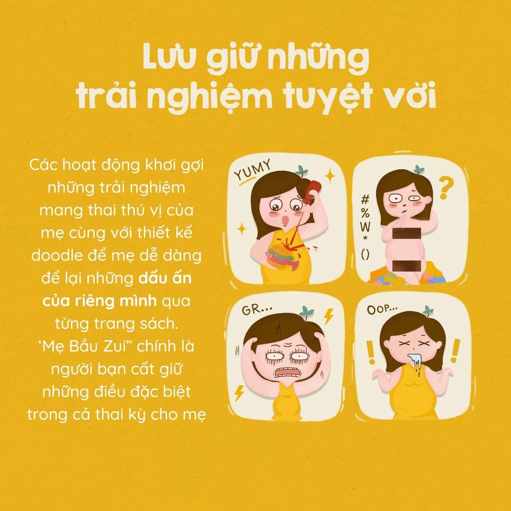 Sách Tô Màu Mẹ Bầu Zui - Giải Trí Thai Kỳ | Nhà Đậu | 107