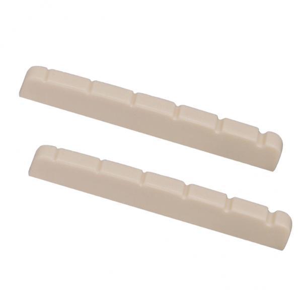 3x 2 Pack 6 String Electric Guitar Nut Slotted for ST TL Style Guitar Replacement