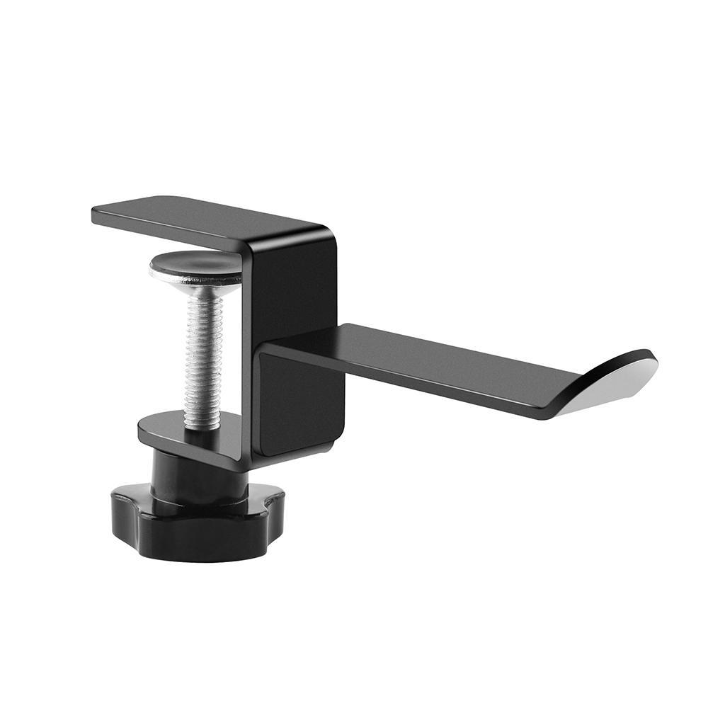 Headphones Headset Hanger Holder Under Desk Hook Clip with Adjustable Clamp