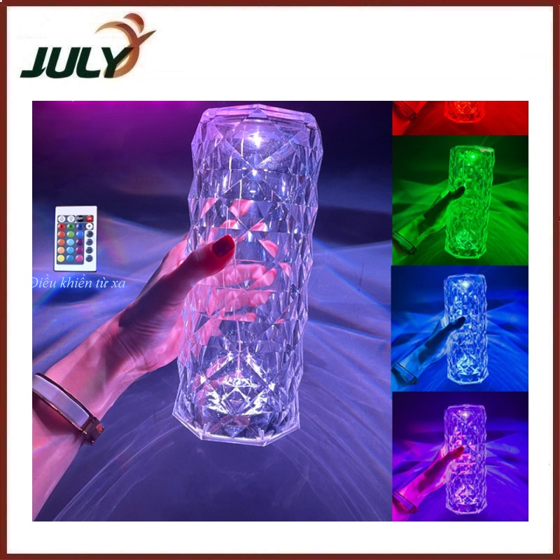 ĐÈN BÀN PHA LÊ CẢM ỨNG CỰC ĐẸP CƠ REMORE - JL