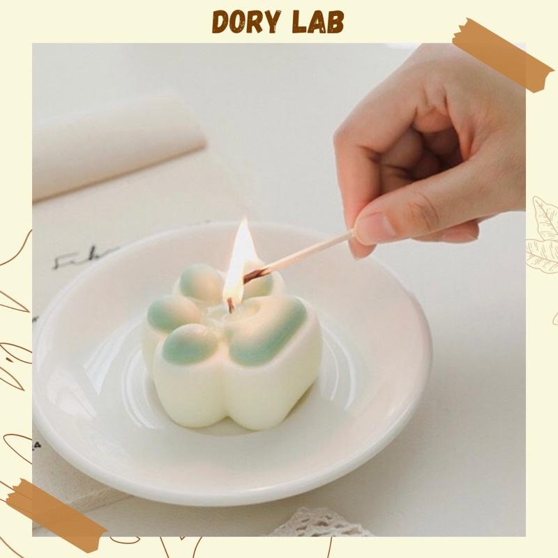 Nến Thơm Chân Mèo Cute Không Khói, Decor Chụp Ảnh - Dory Lab