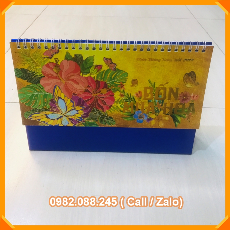 Lịch để bàn2024có ngày âm khổ 24*16cm _
