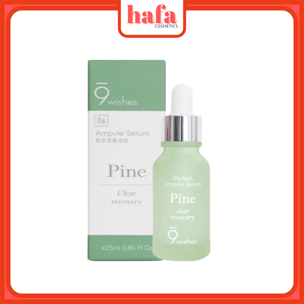 Tinh Chất Thu Nhỏ Lỗ Chân Lông 9Wishes Pine Ampoule Serum