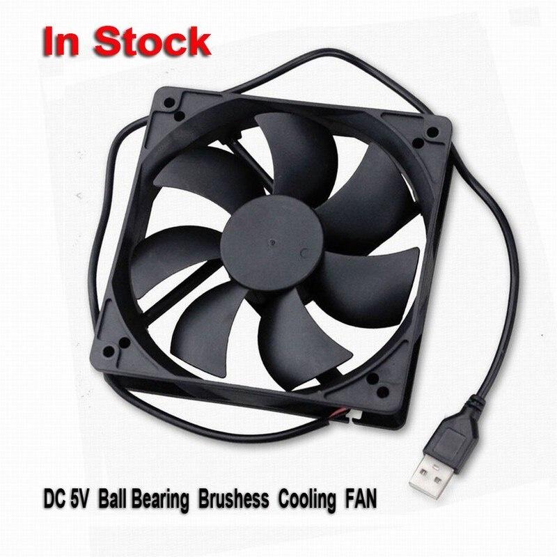 1 Pcs Gdstime 11mm 1-Volt High Speed 1RPM Ball 11*11*11mm PC Cooler 11cm USB Powered DC Brushless Cooling Fan 1V 1111B