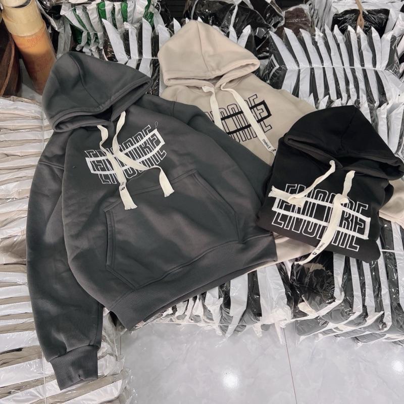 [LZ] Áo khoát nỉ hoodie ENCARE bao đẹp cực chuẩn-A2180 - Đen