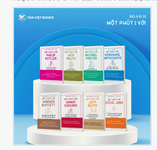 Combo 8 cuốn một phút với