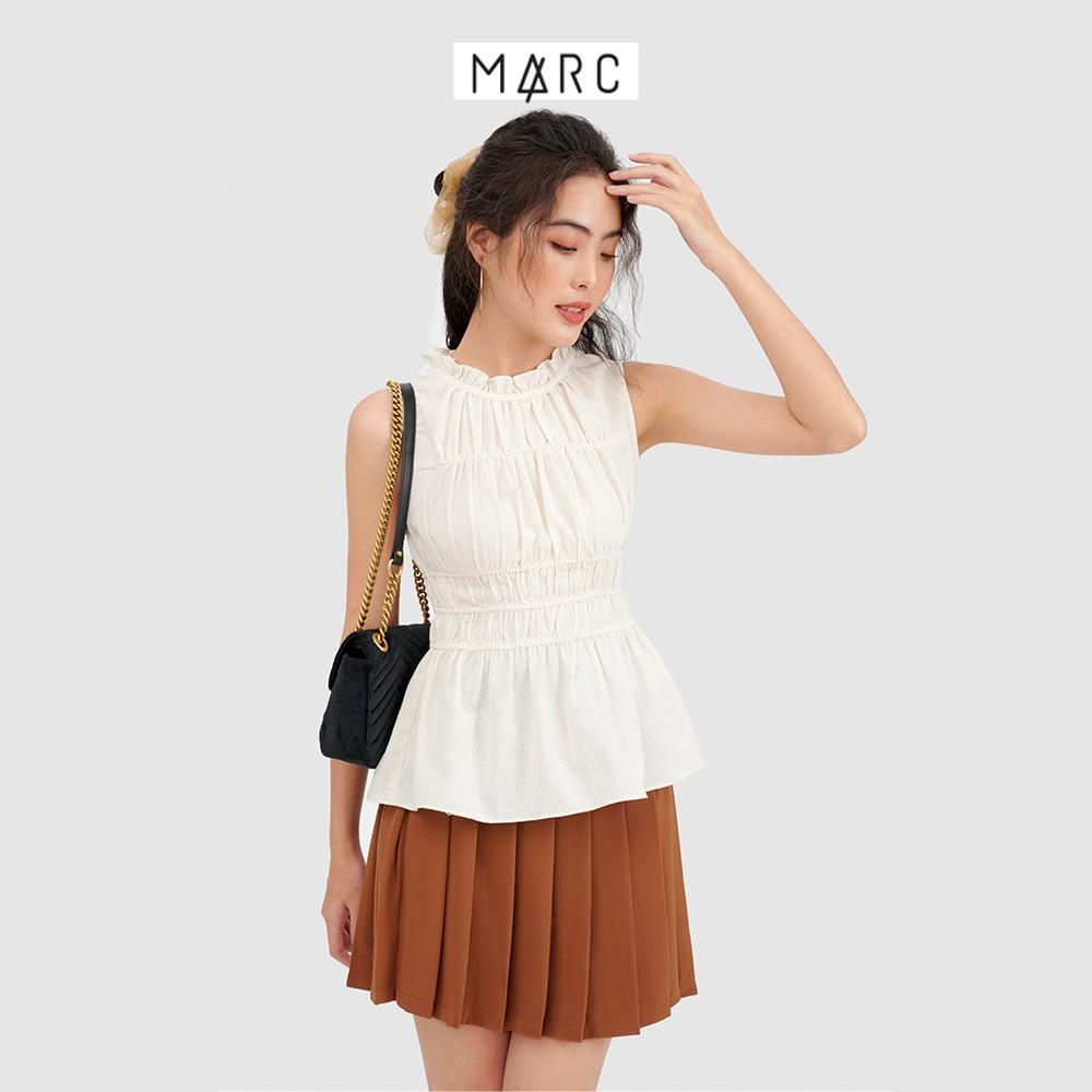 Váy nữ MARC FASHION mini tennis xếp ly hộp