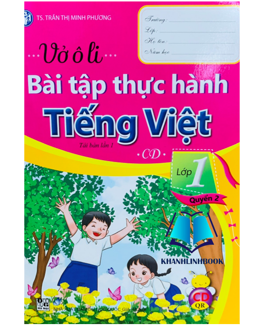 Sách - Vở Ô Li Bài Tập Thực Hành Tiếng Việt Lớp 1 - Quyển 1 ( cánh diều )