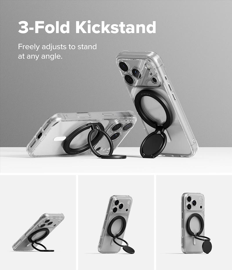 Giá đỡ từ tính RINGKE Dual Magnetic Smart Holder - Hàng Chính Hãng