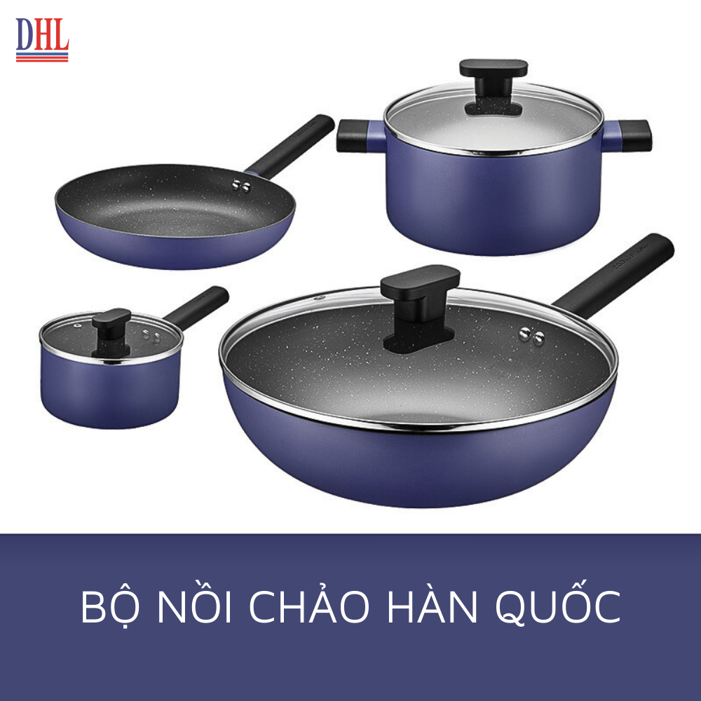 Quánh chống dính vân đá cao cấp hàn quốc Mitomo Cooker King siêu bền - Hàng chính hãng