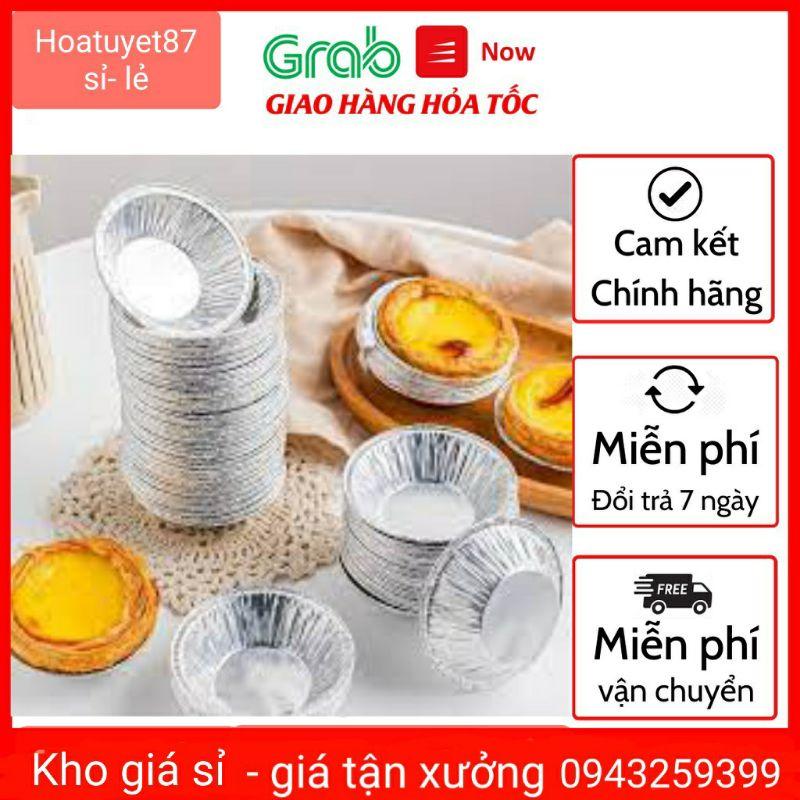 Set 250 Khuôn Nhôm Làm Bánh Trứng Dùng Một Lần Tiện Dụng