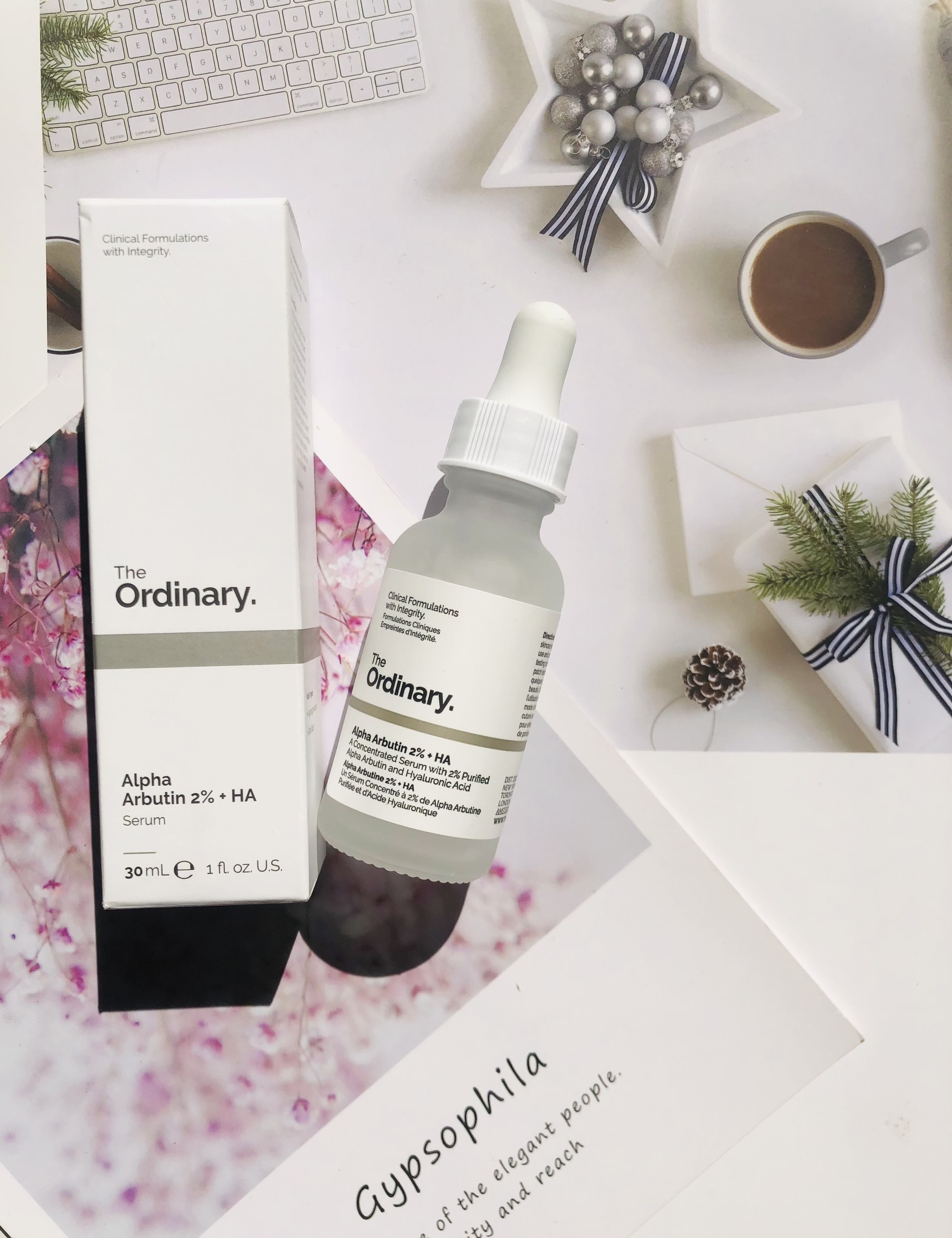 Mẫu mới - Tinh chất dưỡng The Ordinary Alpha Arbutin 2% + HA 30ml  