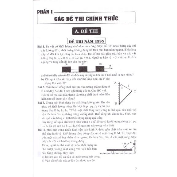Sách - Tuyển tập 25 năm đề thi Olympic 30 tháng 4 Vật lý 10