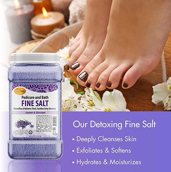 Muối tắm Pedi Bath Fine Salt mùi Oải Hương 3785 ml