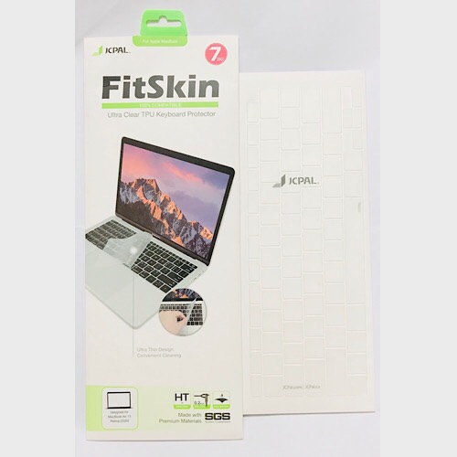 Miếng phủ bàn phím cho MacBook Air 13.3 New 2020 hiệu JCPAL FitSkin Clear Tpu siêu mỏng 0.2 mm - Hàng nhập khẩu