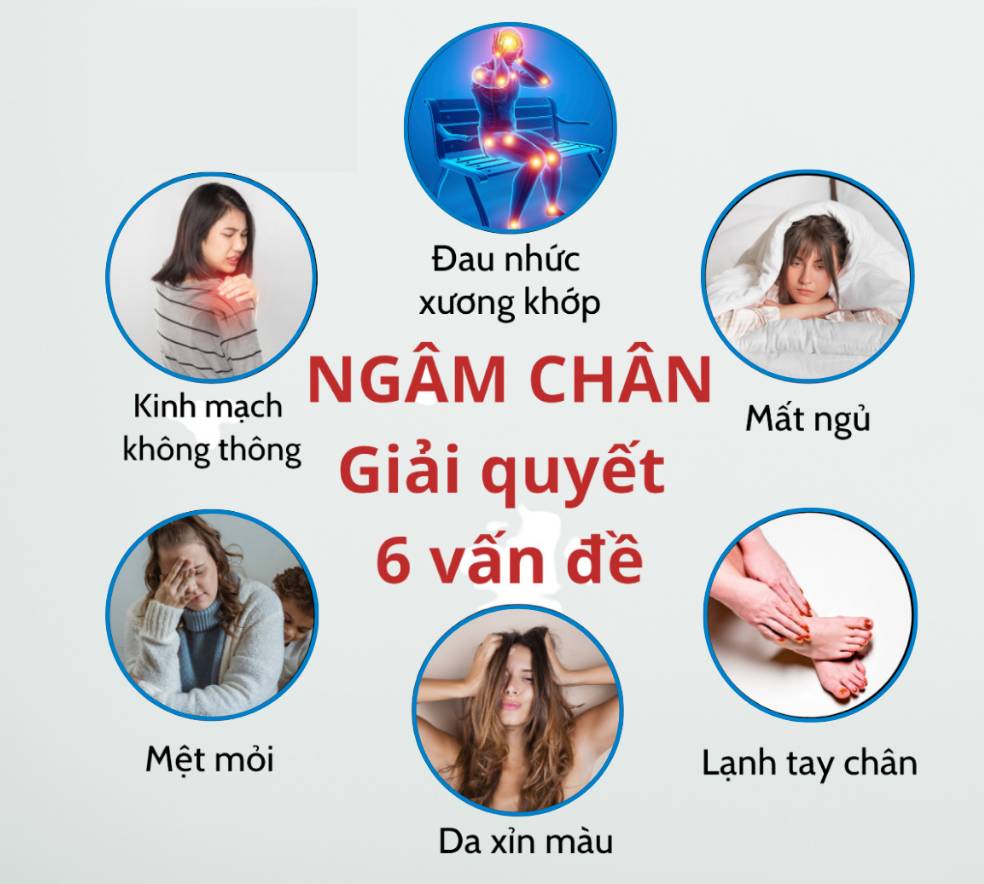 Túi 100 gói Thảo Dược Ngâm Chân Đông Y Gừng Ngải Thuần Mộc