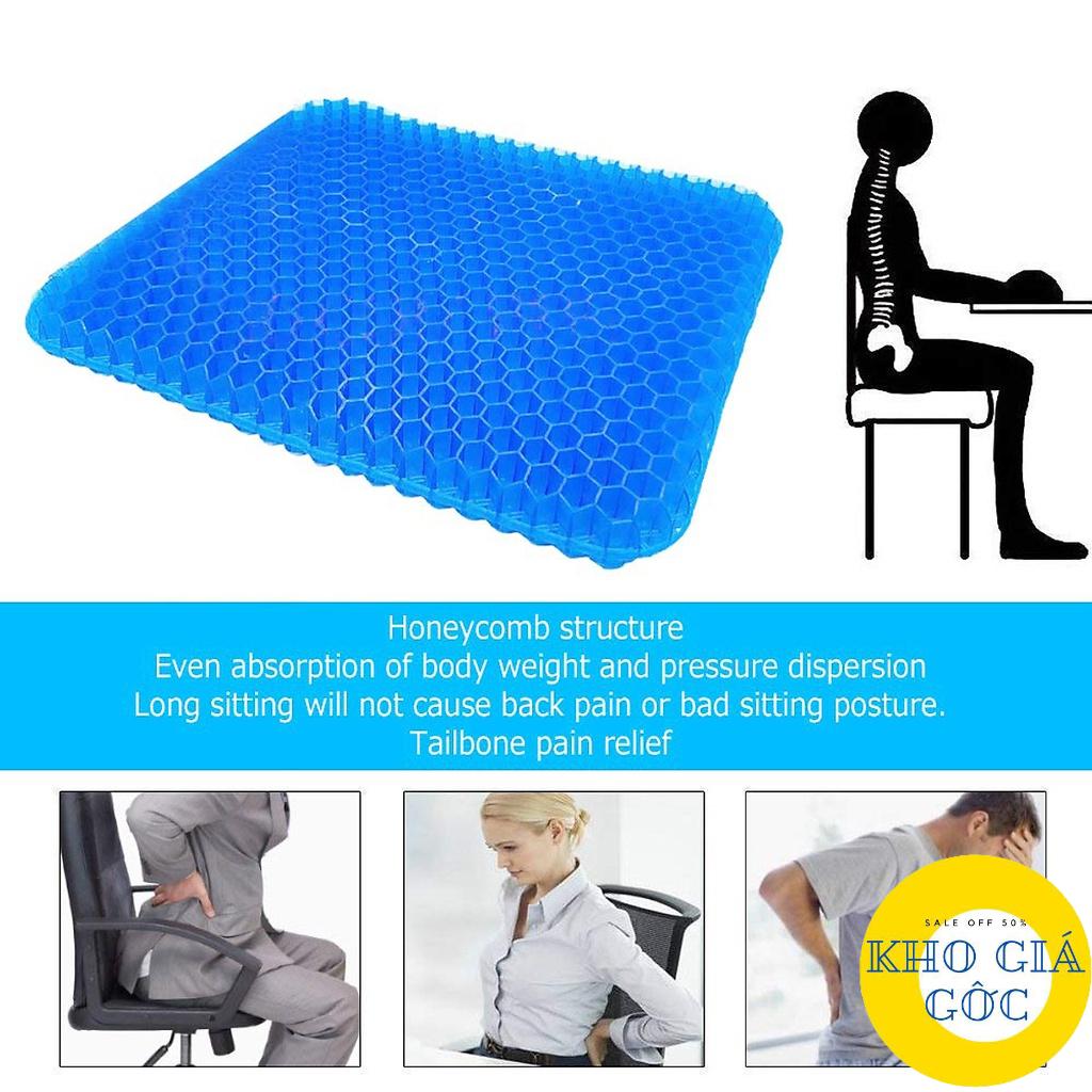 Đệm Ngồi 2 Lớp 3D Thoáng Khí MAGIC CUSHION Thoáng Khí Tuần Hoàn | Nệm Ngồi Ghế Văn Phòng Ô Tô