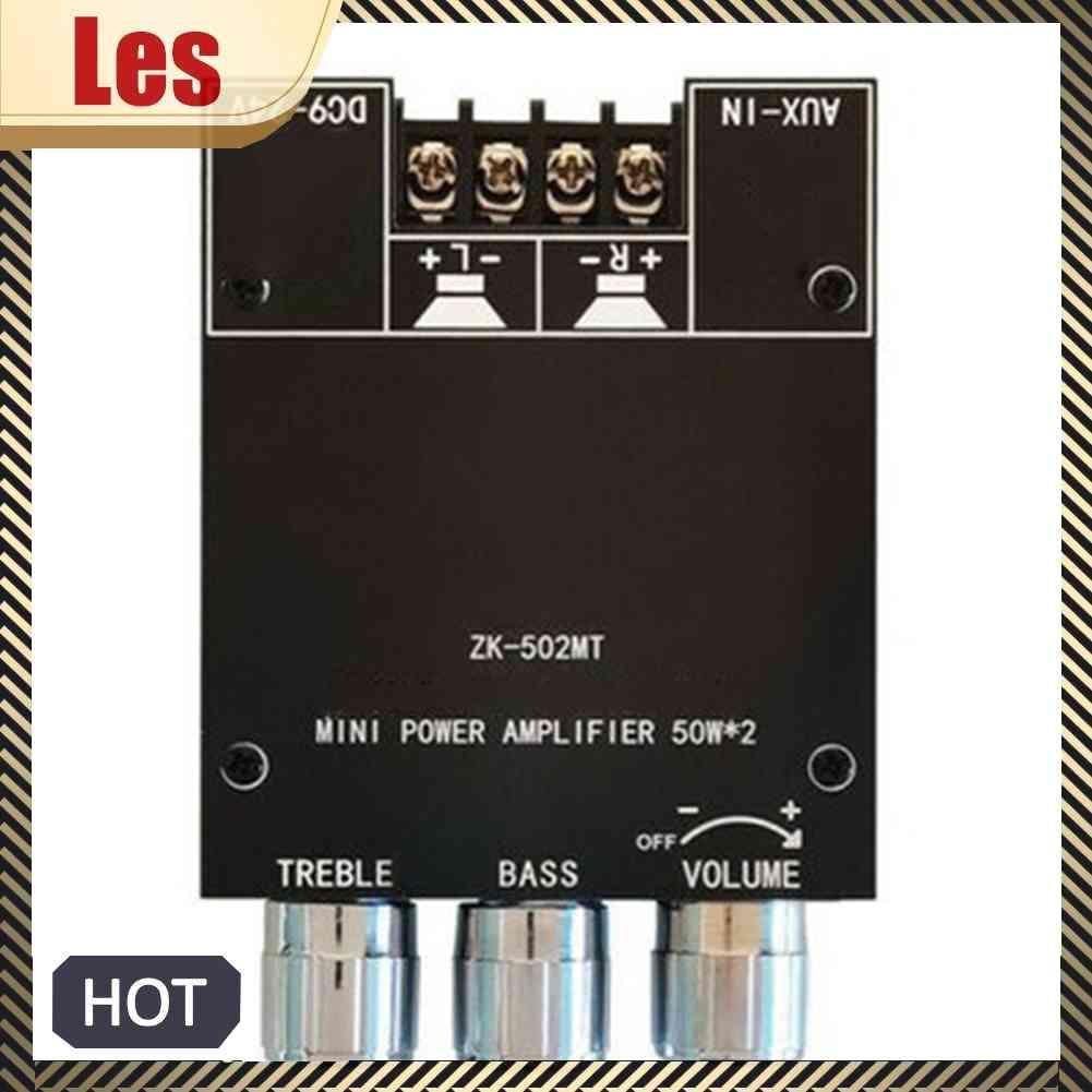 Mô Đun Khuếch Đại Âm Thanh ZK-502MT 2x50W 2.0 Chuyên Dụng