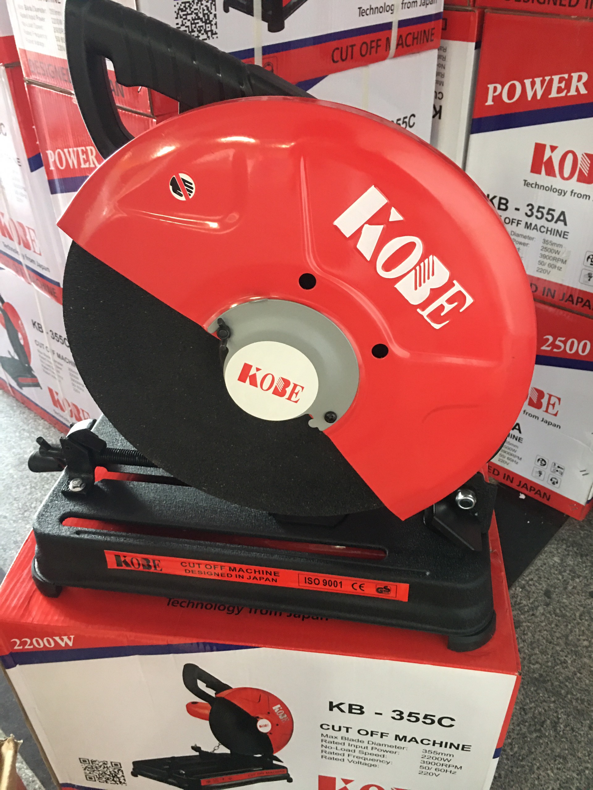 MÁY CẮT SẮT KOBE KB-355A/355C